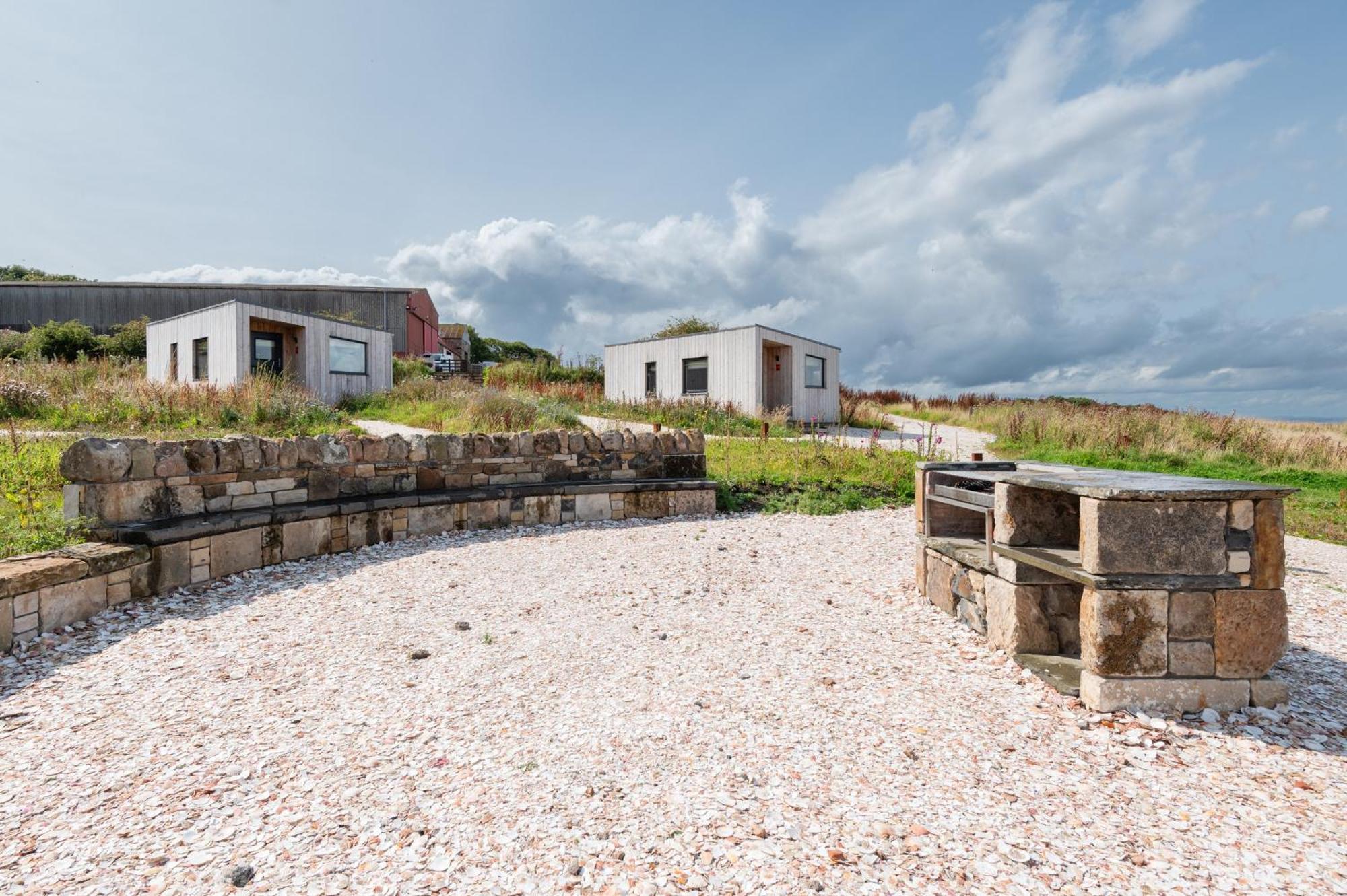 Rustic Cabins, Sea Views From Rewilded Farm With Highland Cows เซนต์แอนดรูว์ ภายนอก รูปภาพ